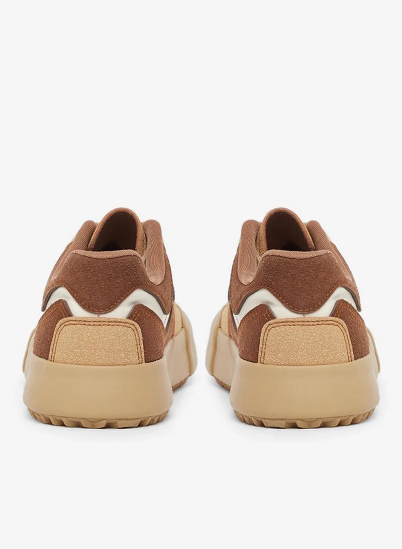 Styli Active  Chunky Sole Lace Up Sneakers for Women | Best Price UAE
